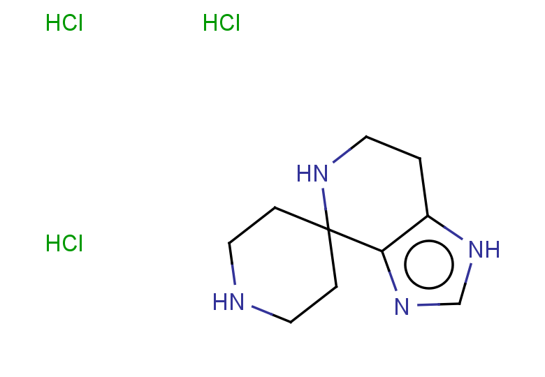 1,5,6,7-tetrahydrospiro[imidazo[4,5-c]pyridine-4,4'-piperidine] trihydrochloride