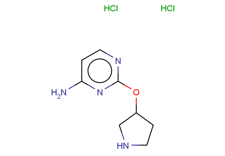 2-(pyrrolidin-3-yloxy)pyrimidin-4-amine dihydrochloride