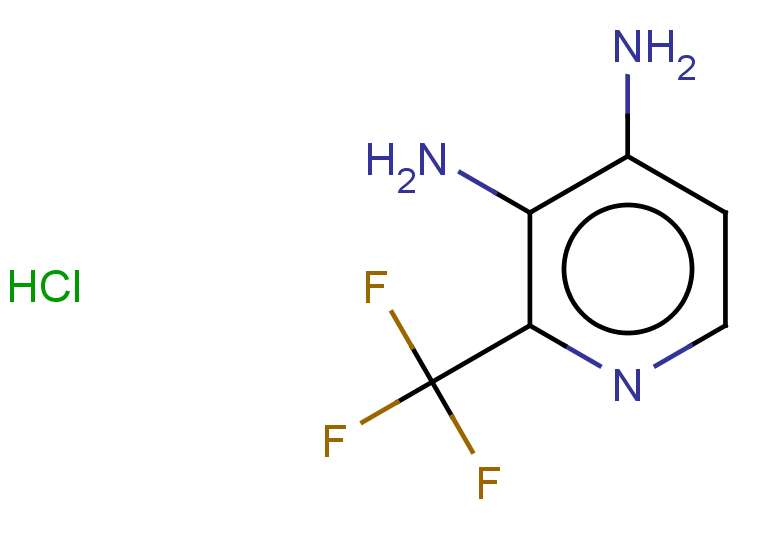 2-(trifluoromethyl)pyridine-3,4-diamine hydrochloride