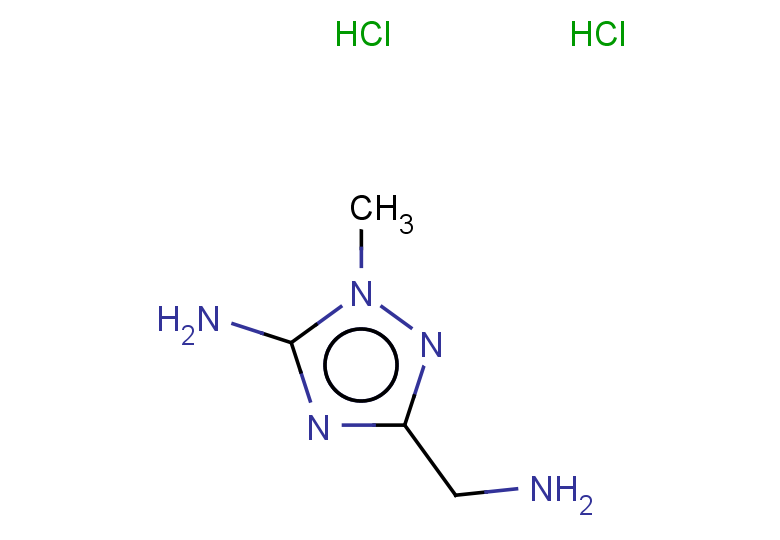 3-(aminomethyl)-1-methyl-1H-1,2,4-triazol-5-amine dihydrochloride