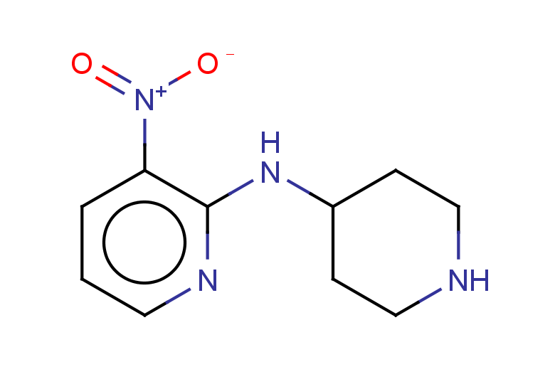 3-nitro-N-(piperidin-4-yl)pyridin-2-amine