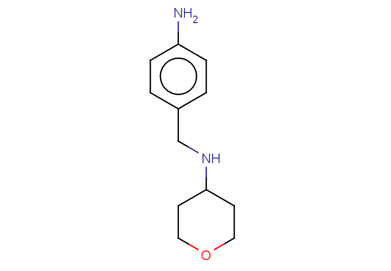 N-[(4-aminophenyl)methyl]oxan-4-amine