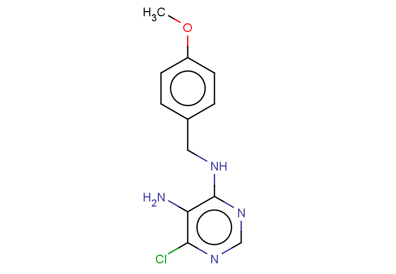 6-chloro-N4-[(4-methoxyphenyl)methyl]pyrimidine-4,5-diamine