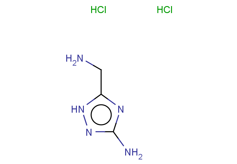 5-(aminomethyl)-1H-1,2,4-triazol-3-amine dihydrochloride