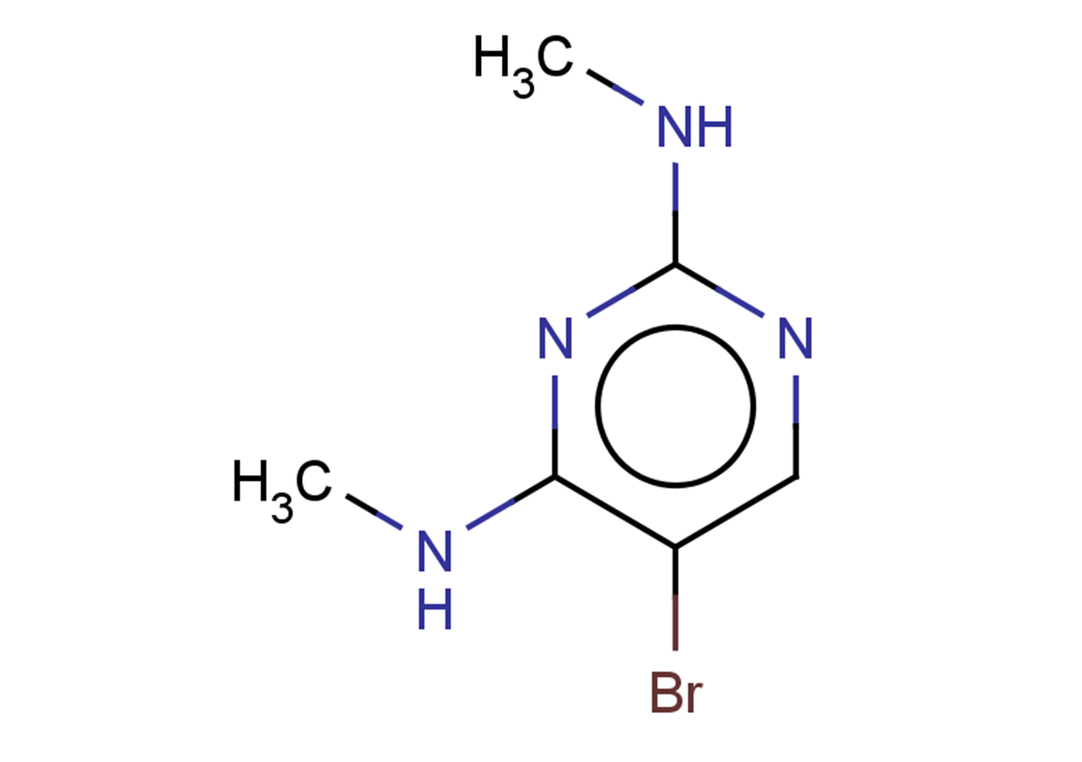 5-bromo-N2,N4-dimethylpyrimidine-2,4-diamine