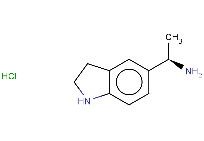 (1R)-1-(2,3-dihydro-1H-indol-5-yl)ethan-1-amine hydrochloride