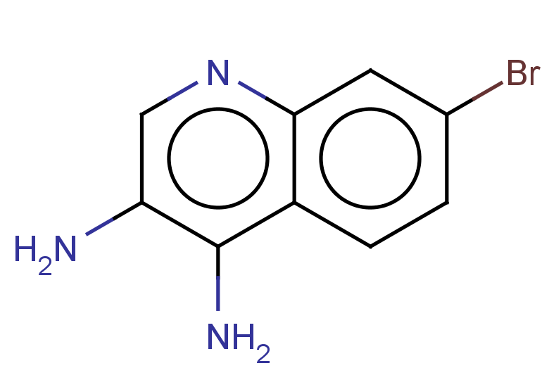 7-bromoquinoline-3,4-diamine