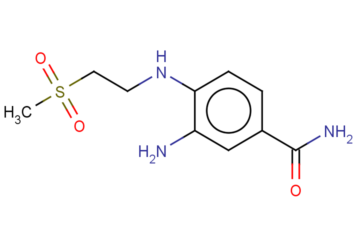 3-amino-4-[(2-methanesulfonylethyl)amino]benzamide