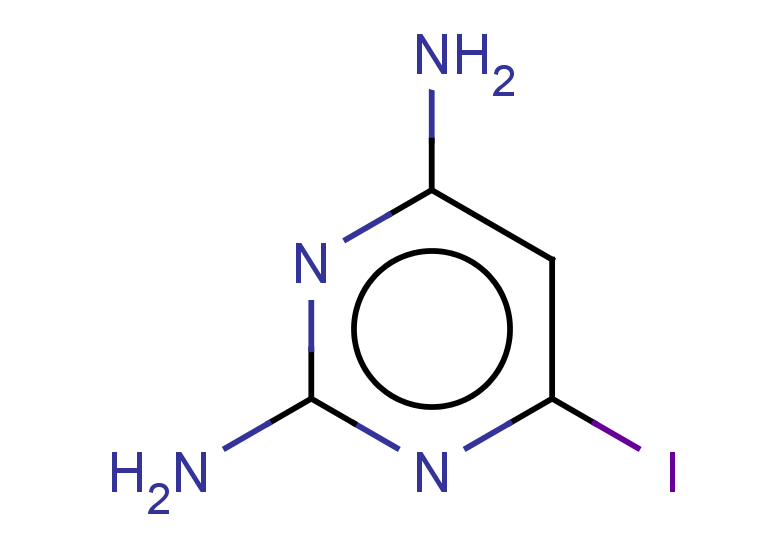 6-iodopyrimidine-2,4-diamine