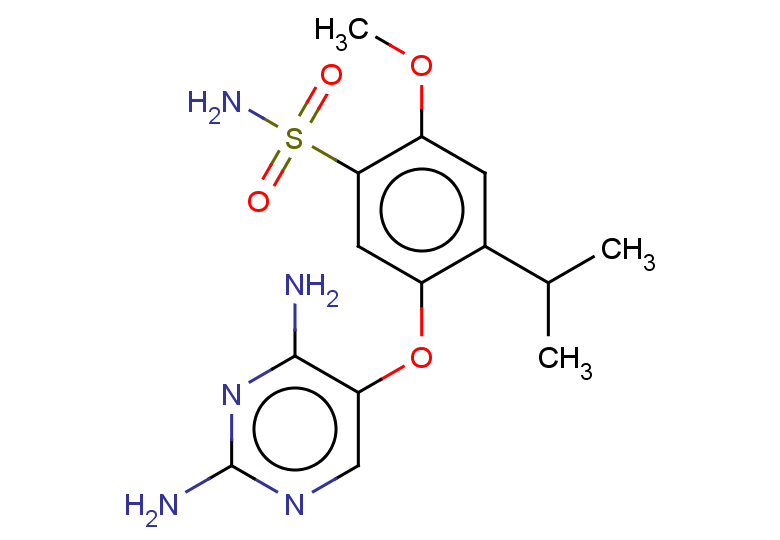 5-((2,4-diaminopyrimidin-5-yl)oxy)-4-isopropyl-2-methoxybenzenesulfonamide