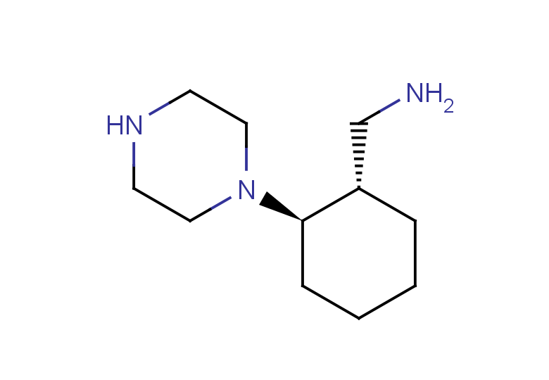 rac-1-[(1R,2S)-2-(piperazin-1-yl)cyclohexyl]methanamine, trans