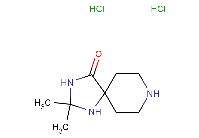 2,2-dimethyl-1,3,8-triazaspiro[4.5]decan-4-one dihydrochloride