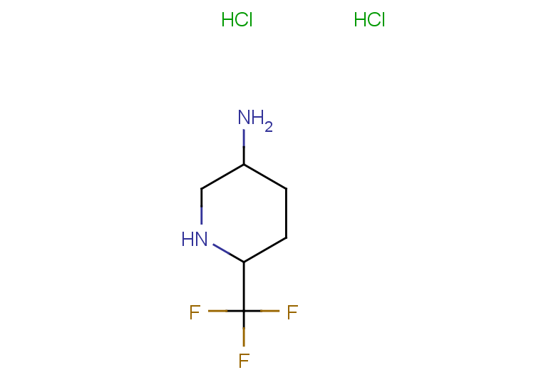 6-(trifluoromethyl)piperidin-3-amine dihydrochloride