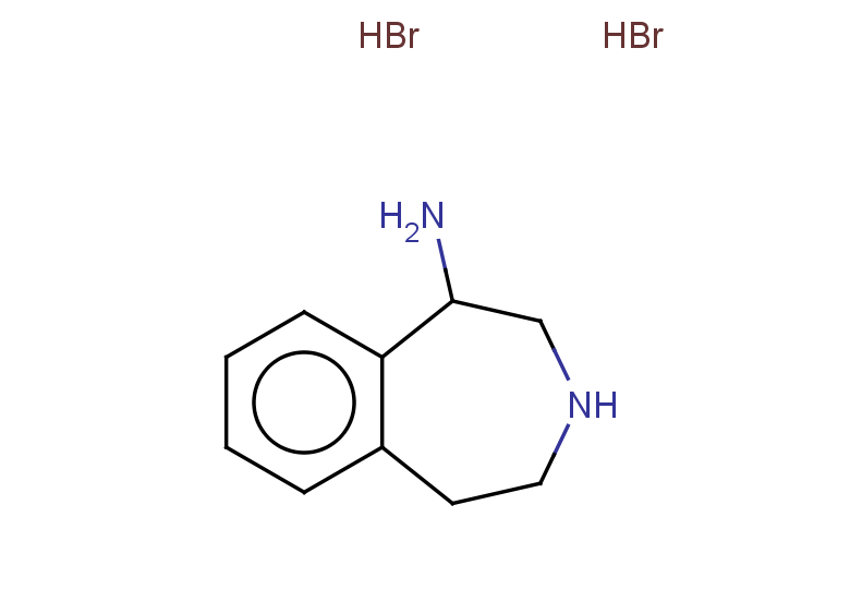 2,3,4,5-tetrahydro-1H-3-benzazepin-1-amine dihydrobromide