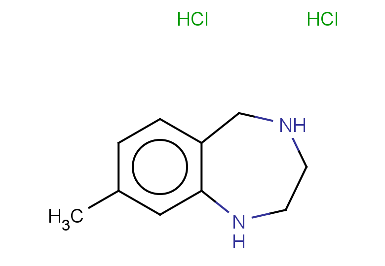 8-methyl-2,3,4,5-tetrahydro-1H-1,4-benzodiazepine dihydrochloride