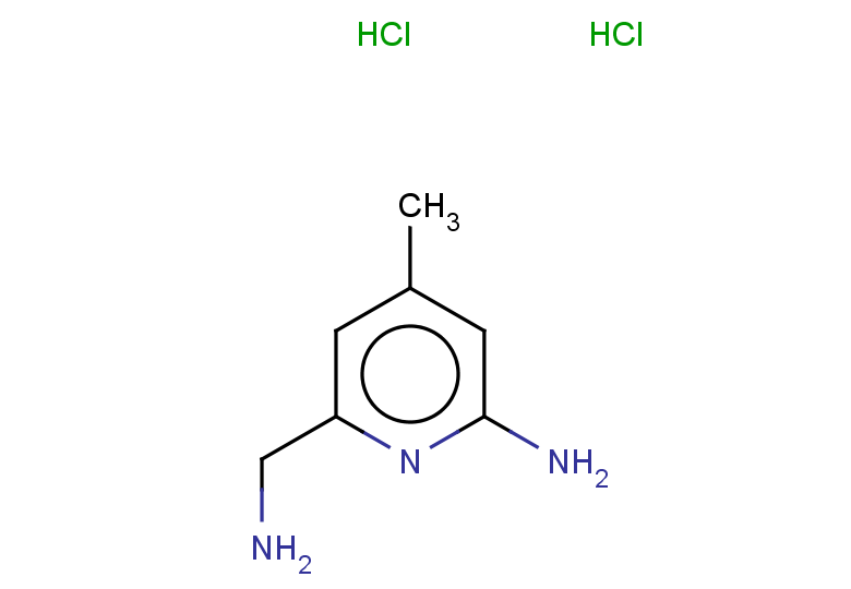 6-(aminomethyl)-4-methylpyridin-2-amine dihydrochloride