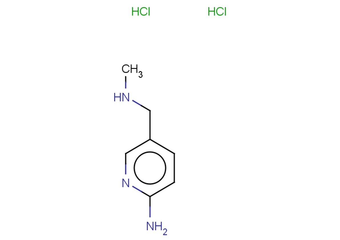 5-[(methylamino)methyl]pyridin-2-amine dihydrochloride