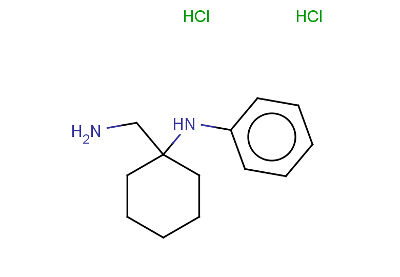 N-[1-(aminomethyl)cyclohexyl]aniline dihydrochloride