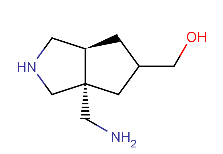 rac-[(3aR,6aS)-3a-(aminomethyl)-octahydrocyclopenta[c]pyrrol-5-yl]methanol, cis