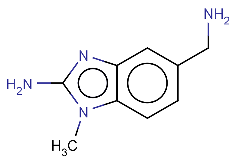 5-(aminomethyl)-1-methyl-1H-1,3-benzodiazol-2-amine