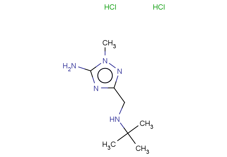 3-[(tert-butylamino)methyl]-1-methyl-1H-1,2,4-triazol-5-amine dihydrochloride
