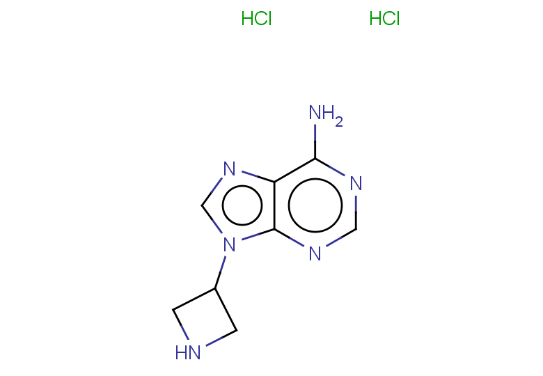 9-(azetidin-3-yl)-9H-purin-6-amine dihydrochloride