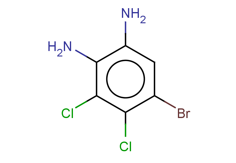 5-bromo-3,4-dichlorobenzene-1,2-diamine