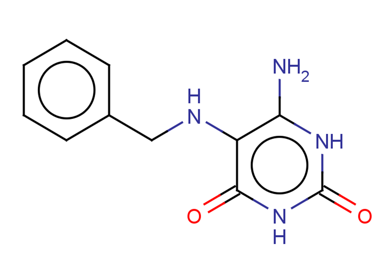 6-amino-5-(benzylamino)-1,2,3,4-tetrahydropyrimidine-2,4-dione