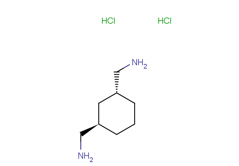rac-[(1R,3R)-3-(aminomethyl)cyclohexyl]methanamine dihydrochloride, trans