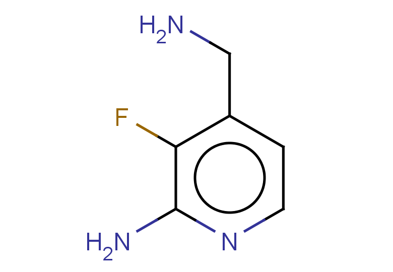 4-(aminomethyl)-3-fluoropyridin-2-amine