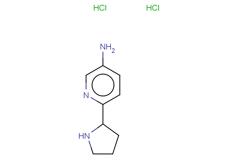 6-(pyrrolidin-2-yl)pyridin-3-amine dihydrochloride