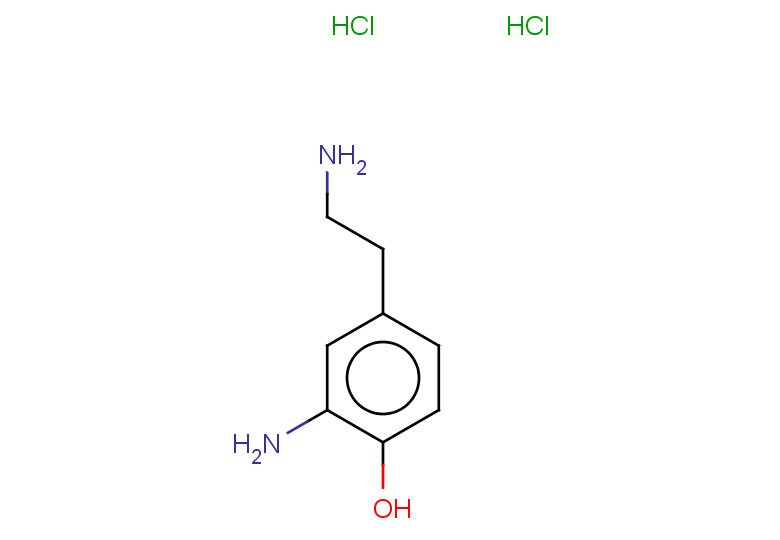 2-amino-4-(2-aminoethyl)phenol dihydrochloride
