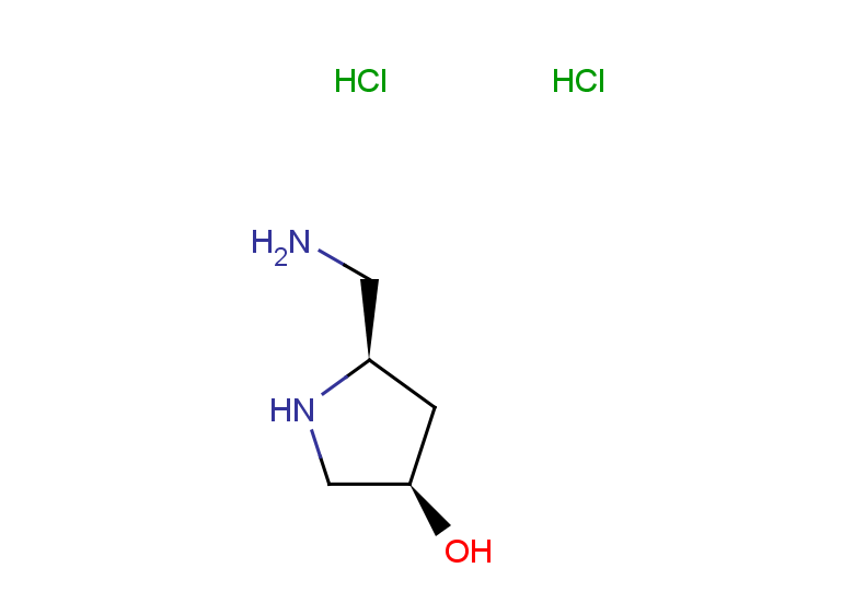 (3R,5R)-5-(aminomethyl)pyrrolidin-3-ol dihydrochloride