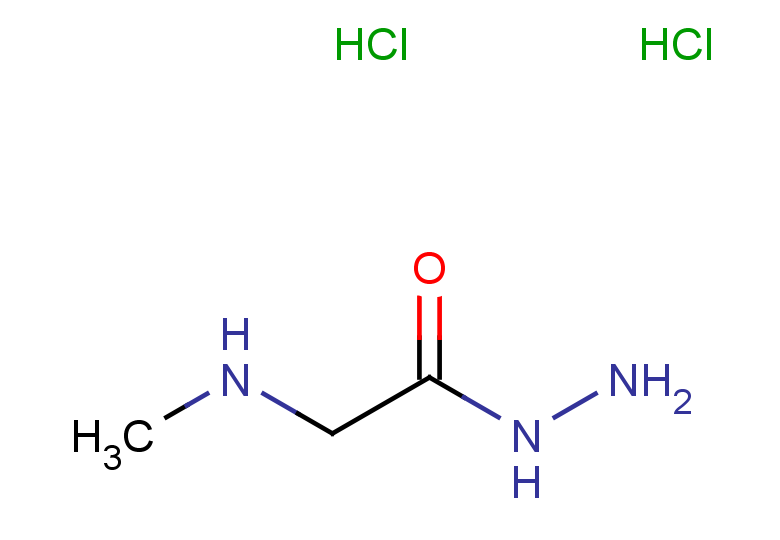 2-(methylamino)acetohydrazide dihydrochloride