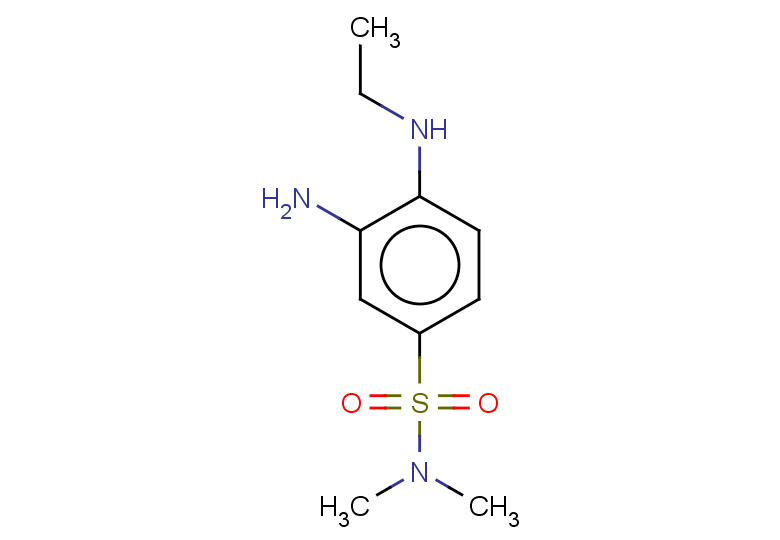 3-amino-4-(ethylamino)-N,N-dimethylbenzene-1-sulfonamide