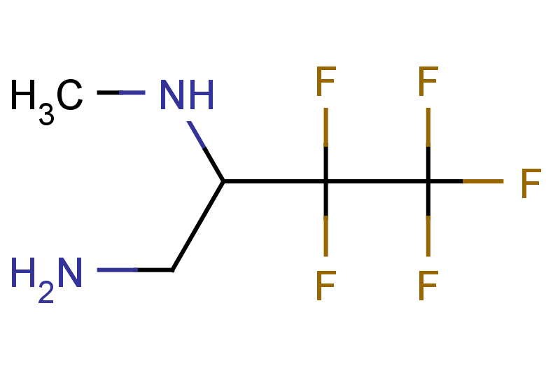 (1-amino-3,3,4,4,4-pentafluorobutan-2-yl)(methyl)amine