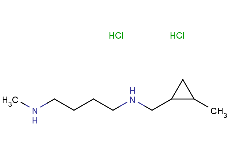 [4-(methylamino)butyl][(2-methylcyclopropyl)methyl]amine dihydrochloride
