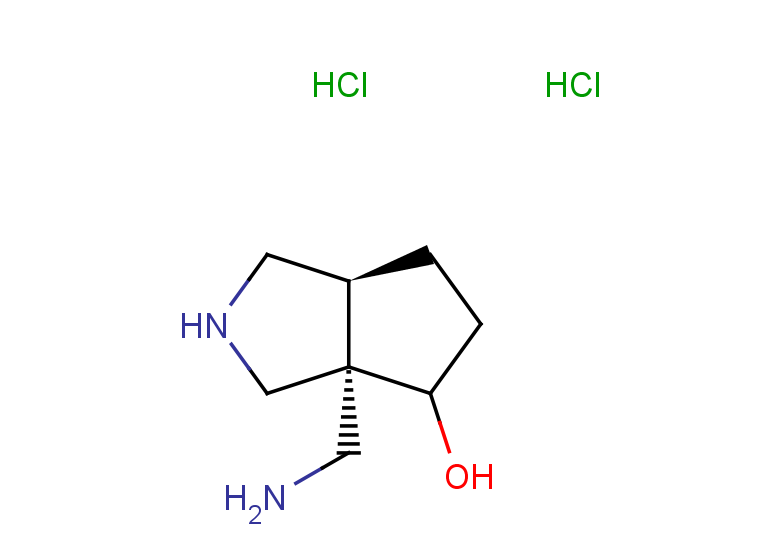 rac-(3aR,6aR)-3a-(aminomethyl)-octahydrocyclopenta[c]pyrrol-4-ol dihydrochloride