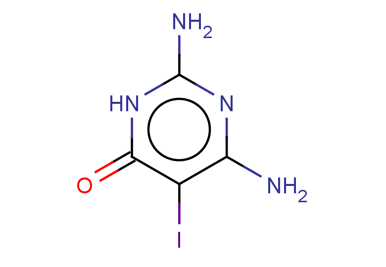2,6-diamino-5-iodo-3,4-dihydropyrimidin-4-one