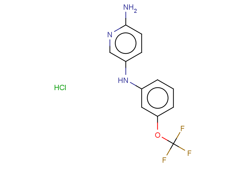 N5-[3-(trifluoromethoxy)phenyl]pyridine-2,5-diamine hydrochloride