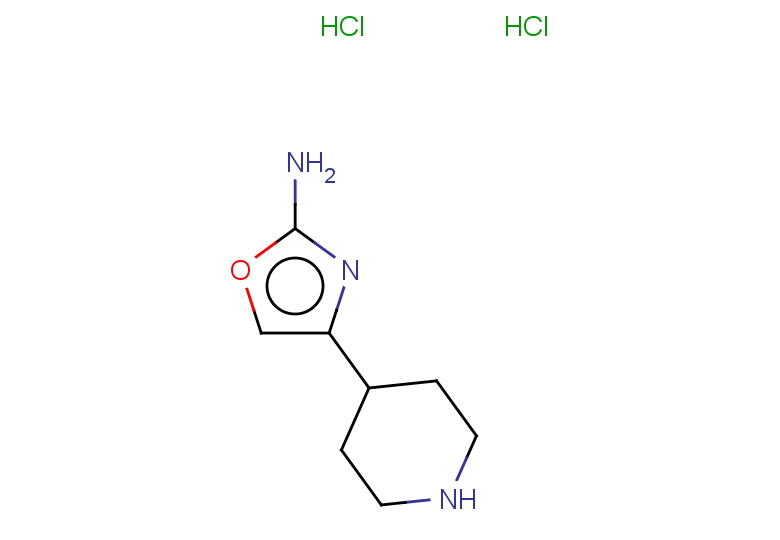 4-(piperidin-4-yl)-1,3-oxazol-2-amine dihydrochloride