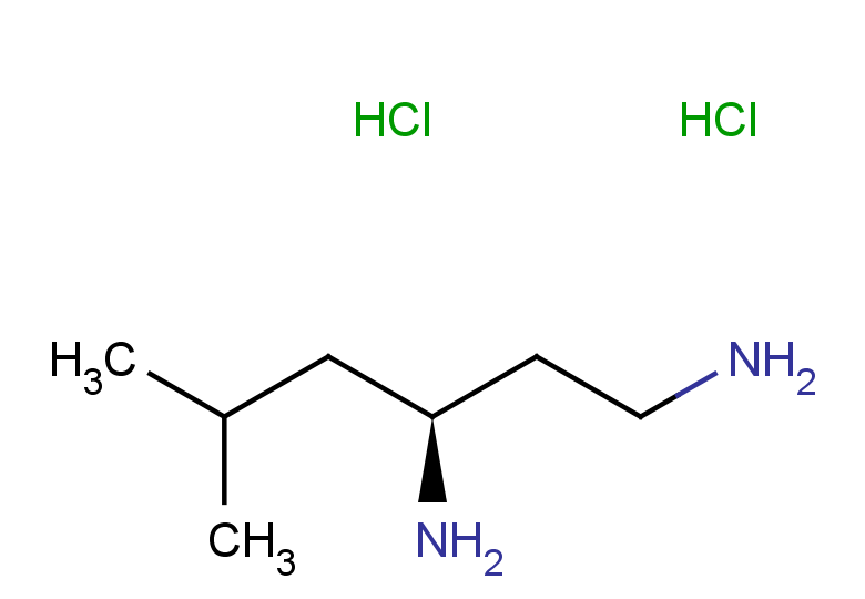 (3S)-5-methylhexane-1,3-diamine dihydrochloride