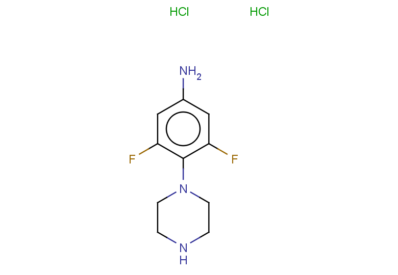 3,5-difluoro-4-(piperazin-1-yl)aniline dihydrochloride