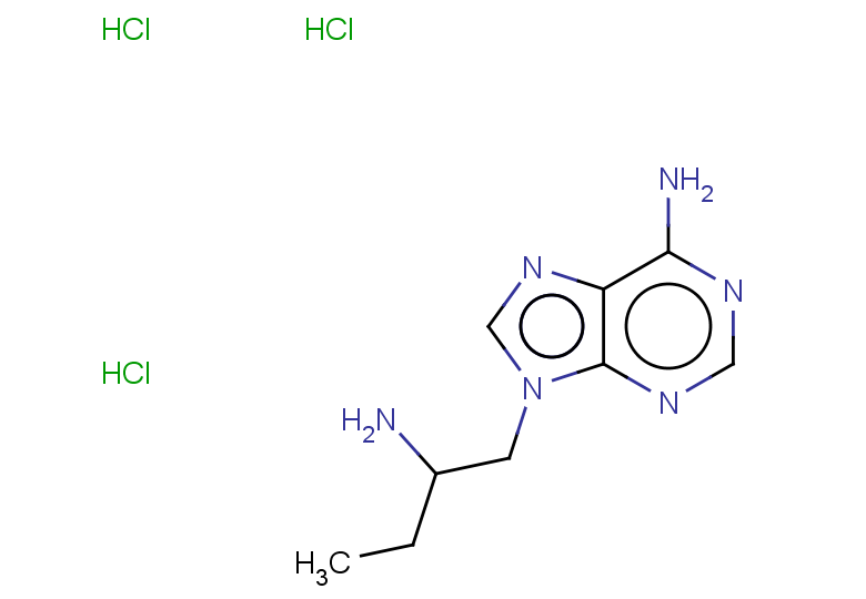 9-(2-aminobutyl)-9H-purin-6-amine trihydrochloride