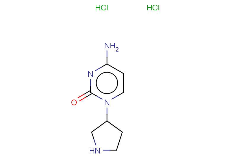 4-amino-1-(pyrrolidin-3-yl)-1,2-dihydropyrimidin-2-one dihydrochloride