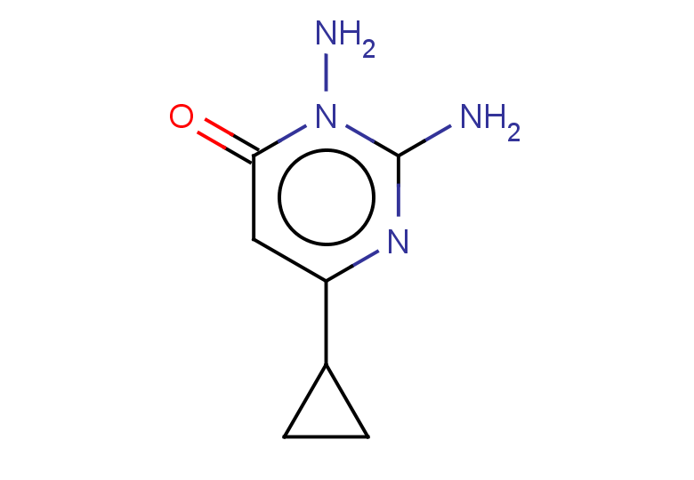 2,3-diamino-6-cyclopropyl-3,4-dihydropyrimidin-4-one
