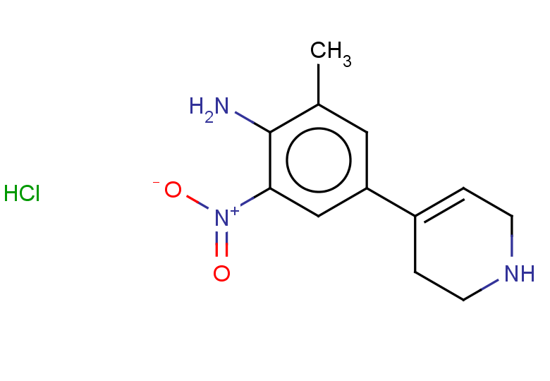 2-methyl-6-nitro-4-(1,2,3,6-tetrahydropyridin-4-yl)aniline hydrochloride