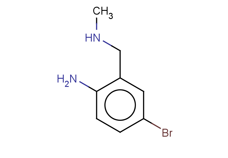 4-bromo-2-[(methylamino)methyl]aniline