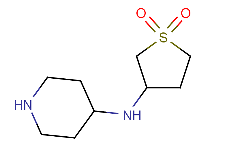 3-[(piperidin-4-yl)amino]-1lambda6-thiolane-1,1-dione