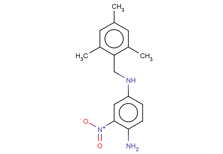 3-nitro-1-N-[(2,4,6-trimethylphenyl)methyl]benzene-1,4-diamine